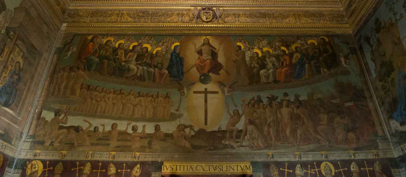 Fundacion Endesa ilumina la Sala Capitular de la Catedral de Toledo en España.