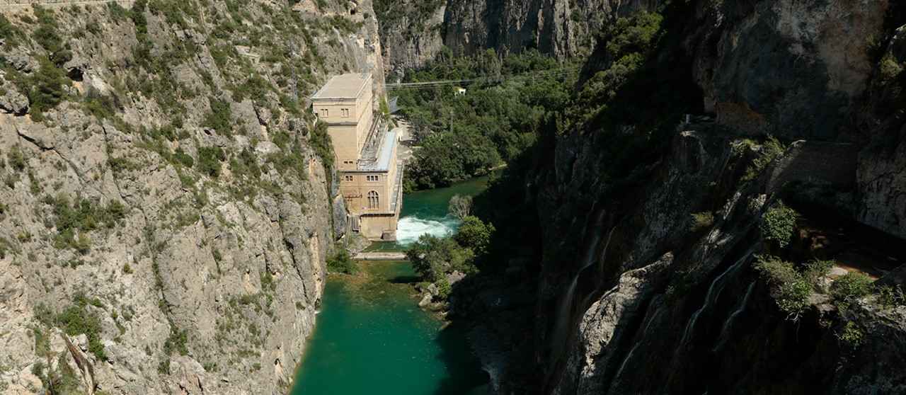 Ecosistema de una central hidroeléctrica