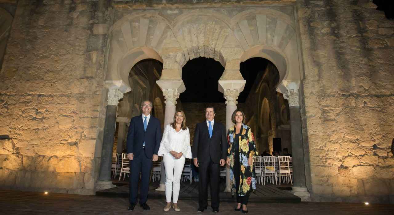 Susana Díaz y  Borja Prado