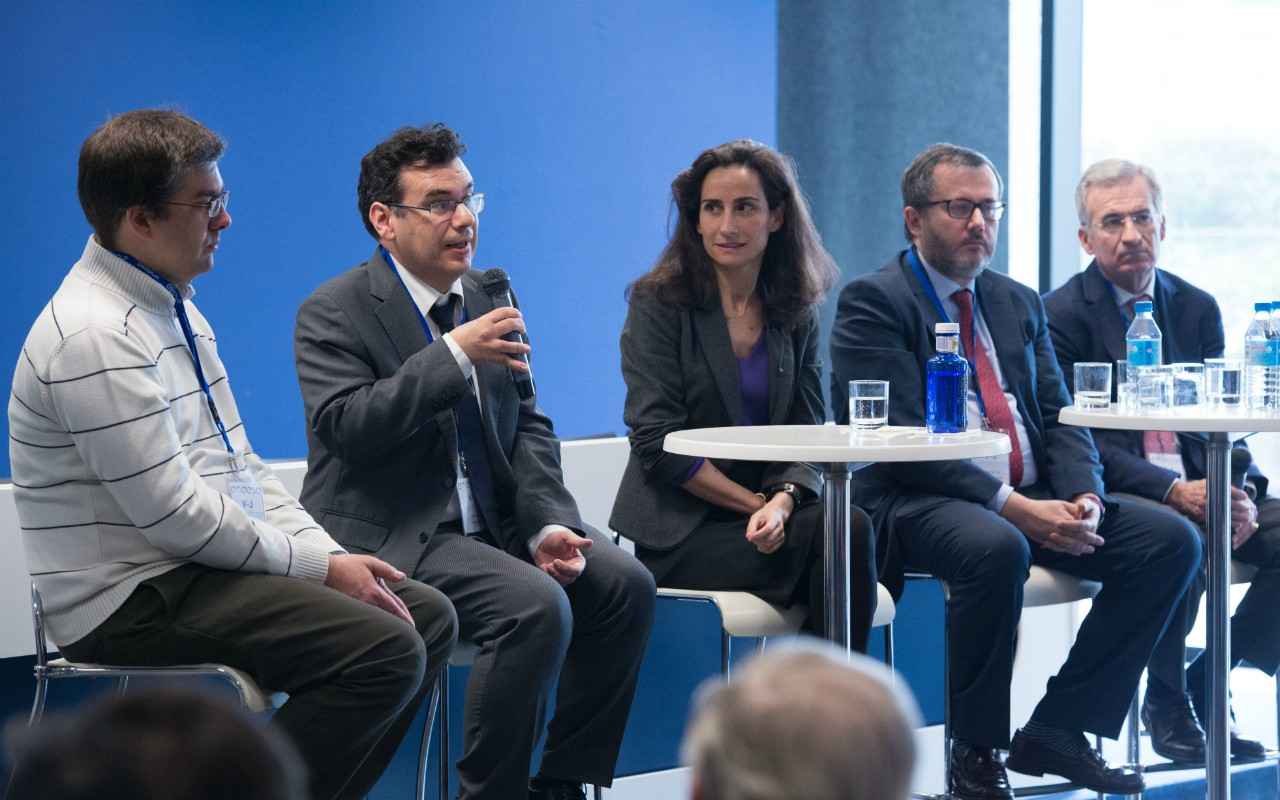 Foto durante la rueda de preguntas