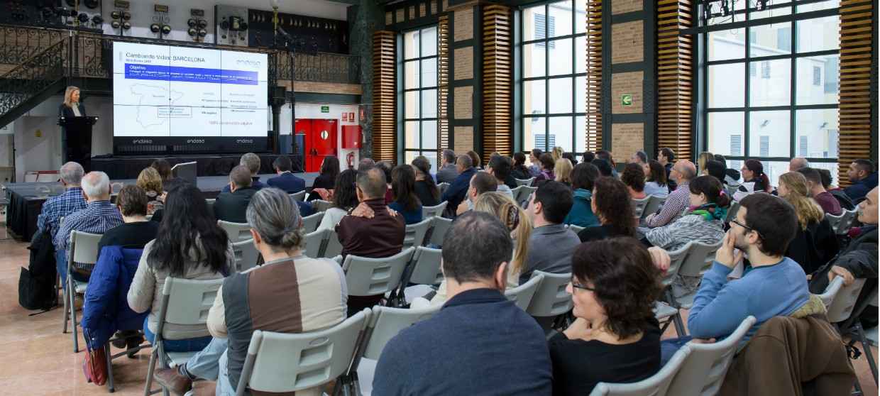 Participantes del acto de lanzamiento