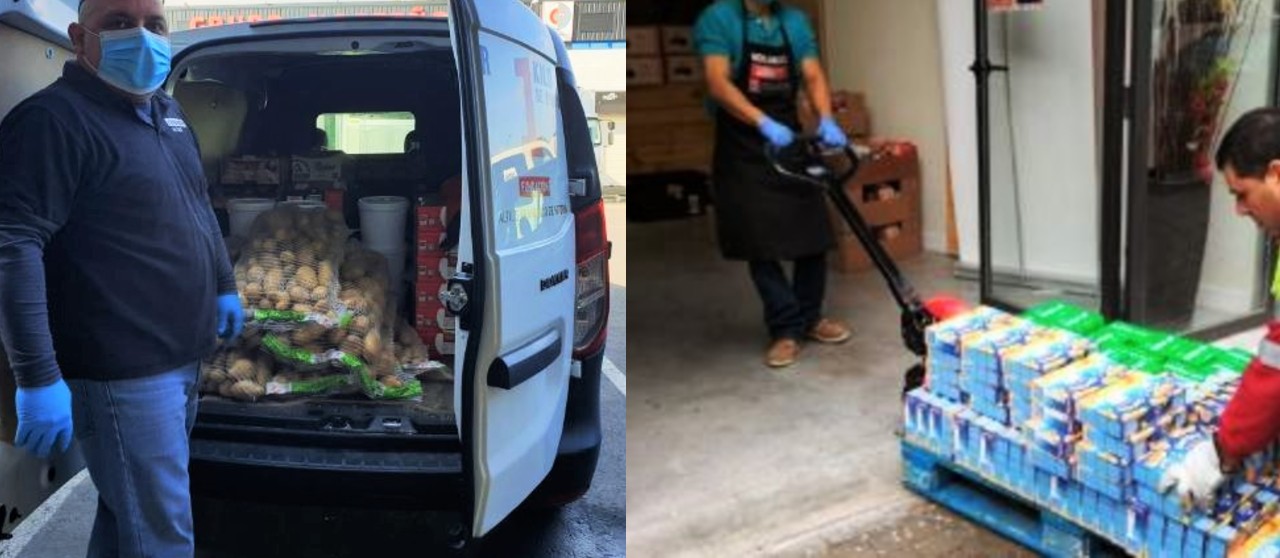 Voluntariado reparto de alimentos, Centro de Formación Altius