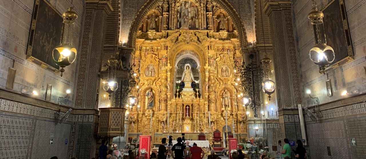 Imagen del Retablo del Santuario de la Consolidación de Utrera