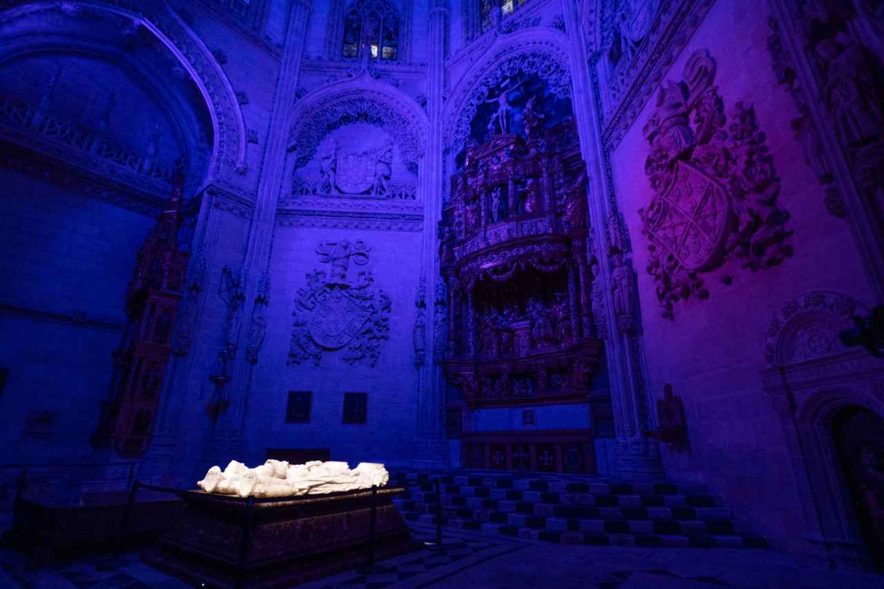 Iluminación interior oscura