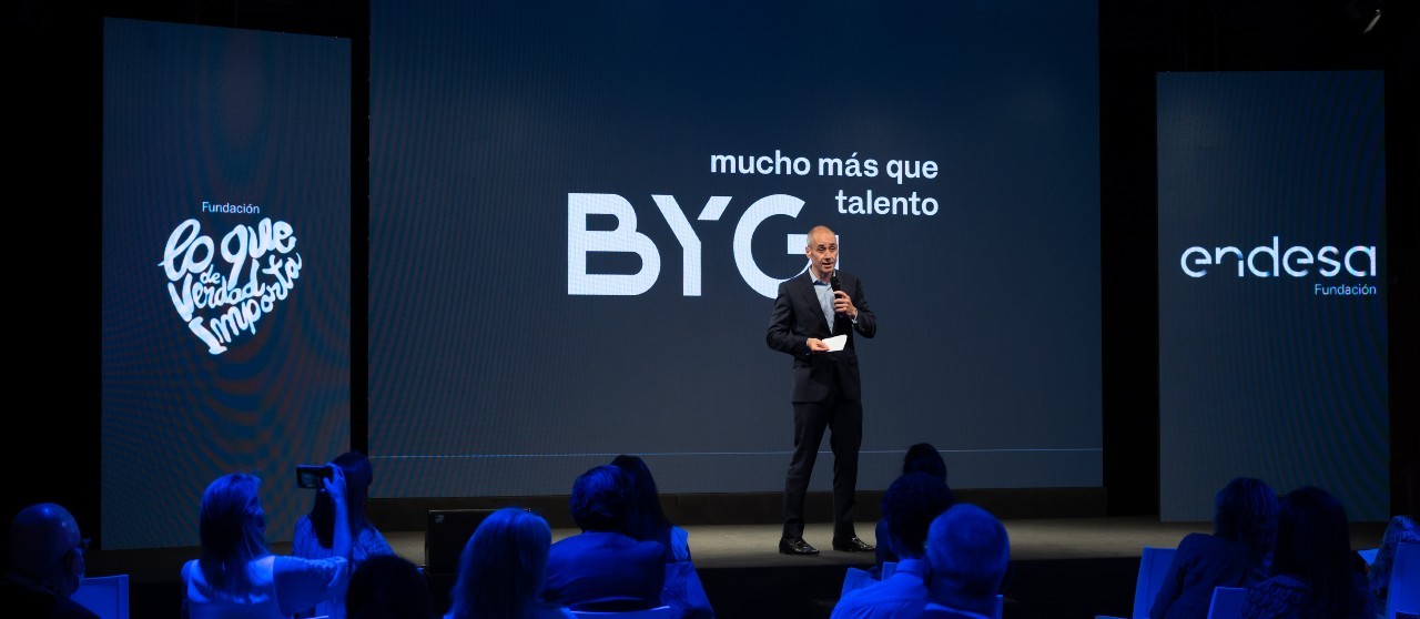 Javier Blanco en la presentación
