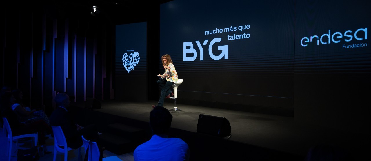 Macarena Rey en la presentación