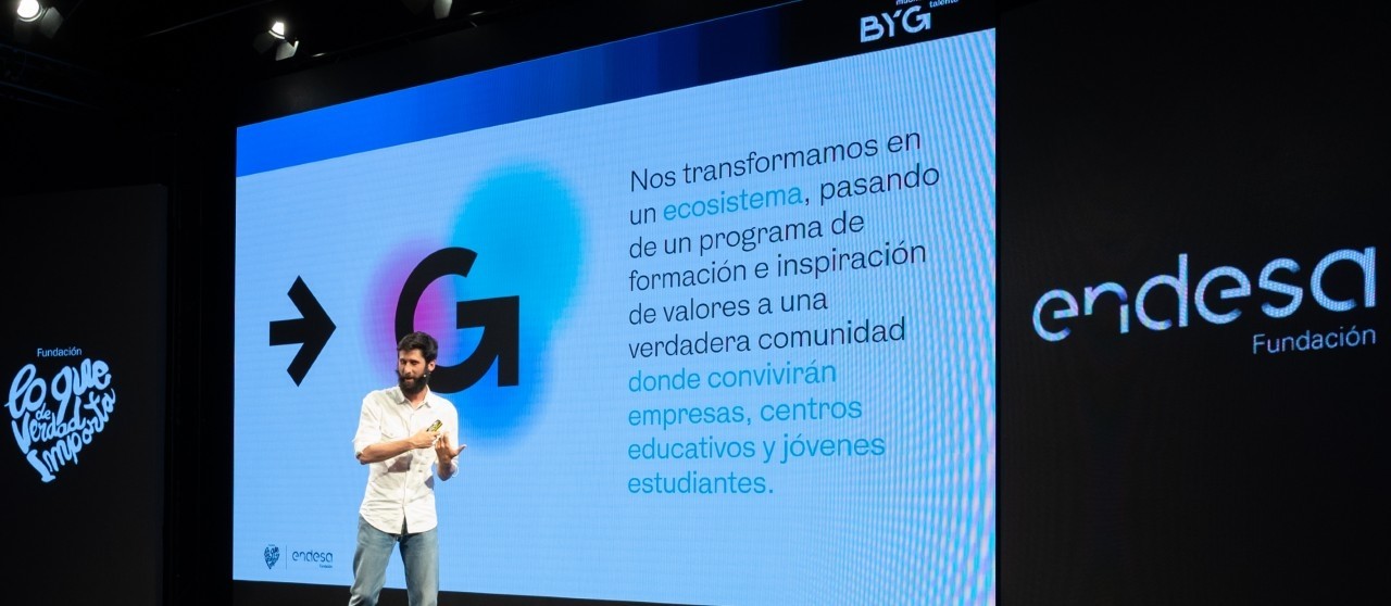 Pepe Otaola en la presentación