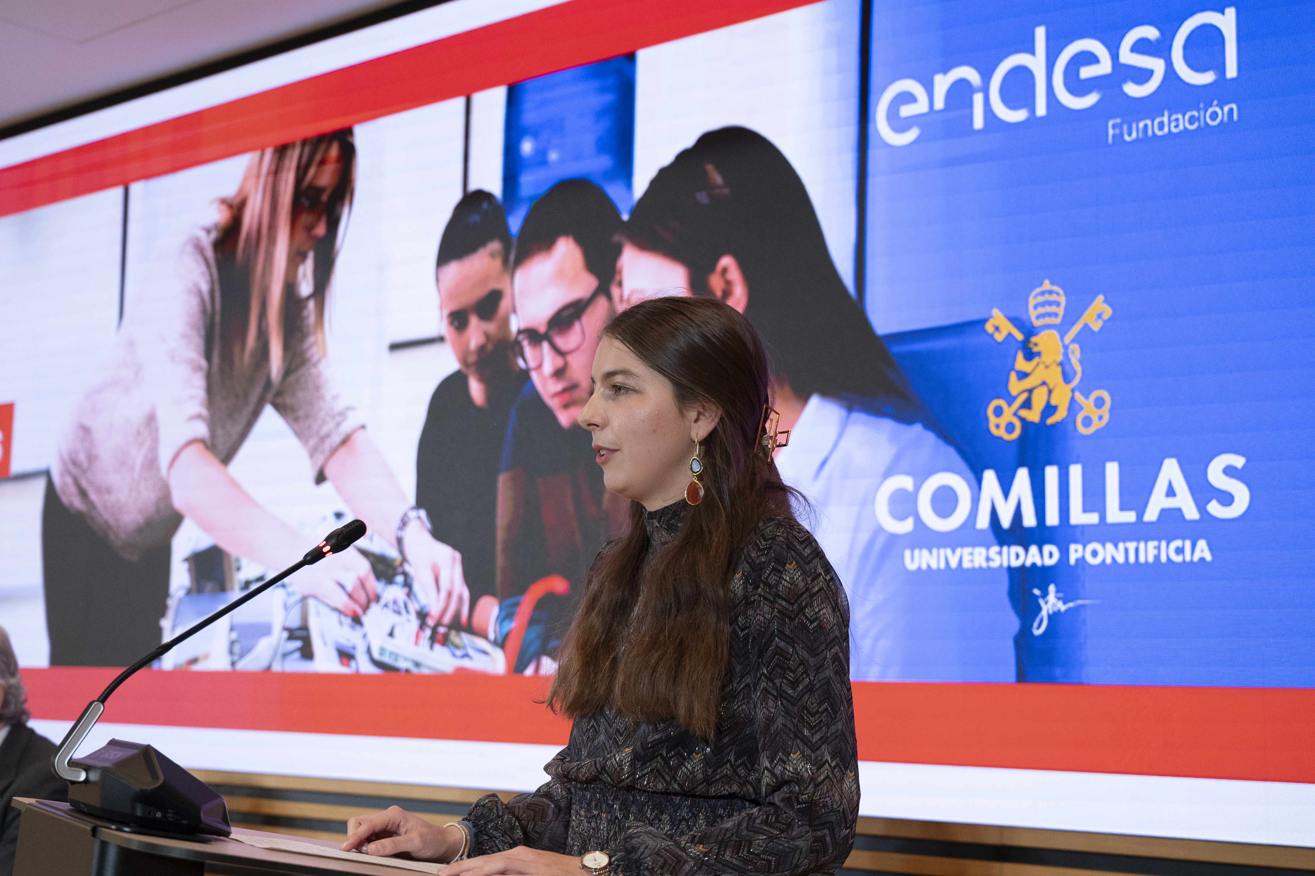 Gabriela Arribas Azaga, alumna de tercer curso de Grado en Ingeniería en Tecnologías Industriales